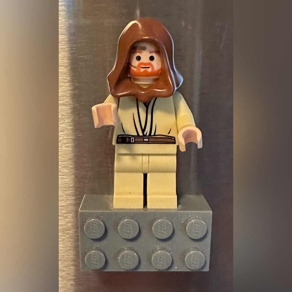 ✅3 for $25 - LEGO Star Wars Obi-Wan Kenobi - Young Minifigure Magnet
